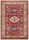 Kazak Fine Rug Red 212 x 153 cm