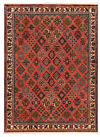 Hamedan Persian Rug Red 148 x 110 cm