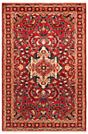 Hamedan Persian Rug Red 163 x 107 cm