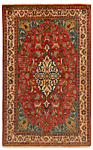 Sarough Persian Rug Red 158 x 100 cm