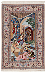 Isfahan Persian Rug Multicolor 170 x 110 cm