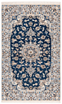 Nain Persian Rug Blue 194 x 118 cm