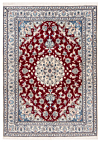 Nain Persian Rug Red 231 x 167 cm