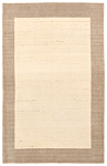 Handloom India Rug White 182 x 125 cm