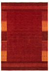 Handloom Rug Red 210 x 143 cm