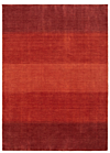 Handloom Rug Orange 200 x 142 cm