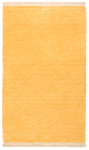 Gabbeh India Rug Yellow 177 x 110 cm