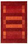 Handloom Rug Red 204 x 130 cm