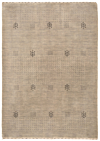 Handloom India Rug Gray 177 x 128 cm