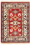 Kazak Fine Rug Red 88 x 61 cm