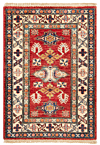 Kazak Fine Rug Red 88 x 62 cm