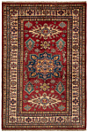 Kazak Fine Rug Red 183 x 124 cm
