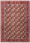 Moud Persian Rug Multicolor 533 x 366 cm