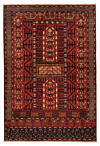 Afghan Ersari Red 257 x 174 cm