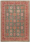 Kazak Rug Green 402 x 289 cm