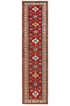 Kazak Rug Red 337 x 86 cm