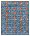 Kazak Rug Blue 222 x 182 cm