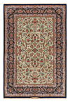 Isfahan Habib Persian Rug Green 206 x 145 cm
