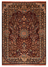 Isfahan Mirzaie Persian Rug Black 350 x 251 cm