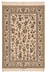 Isfahan kheiri Persian Rug Beige-Cream 217 x 147 cm