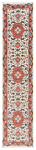 Tabriz 50Raj Persian Rug Beige-Cream 375 x 82 cm