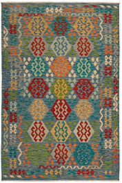 Tappeto Kilim Afghano 295 x 207 cm 