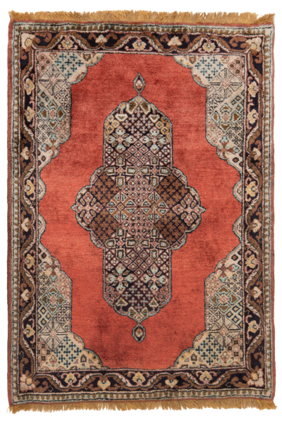 Ghom Perserteppich aus reiner Seide