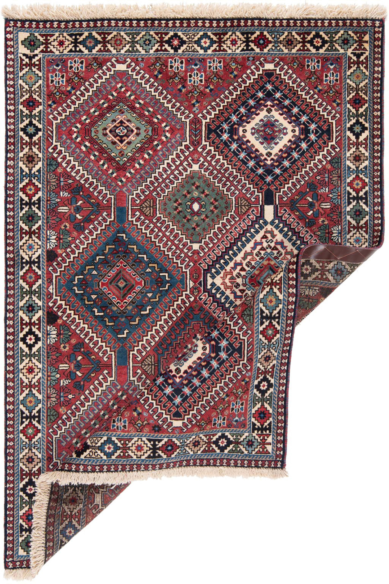 Yalameh Persian Rug Red 145 x 100 cm