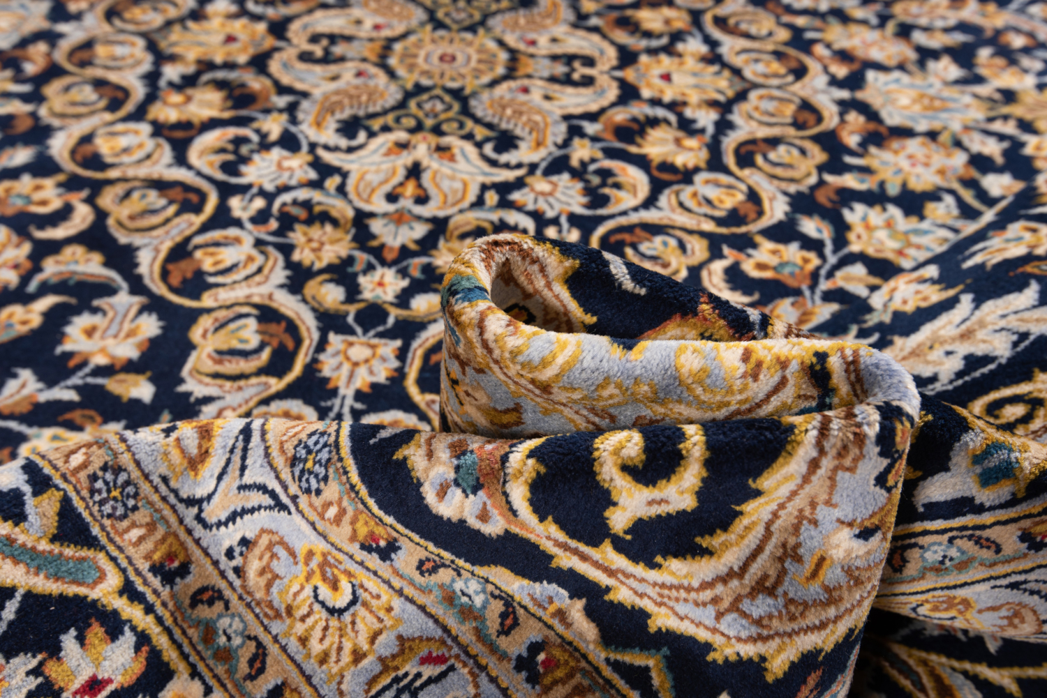 Kashan persisk tæppe