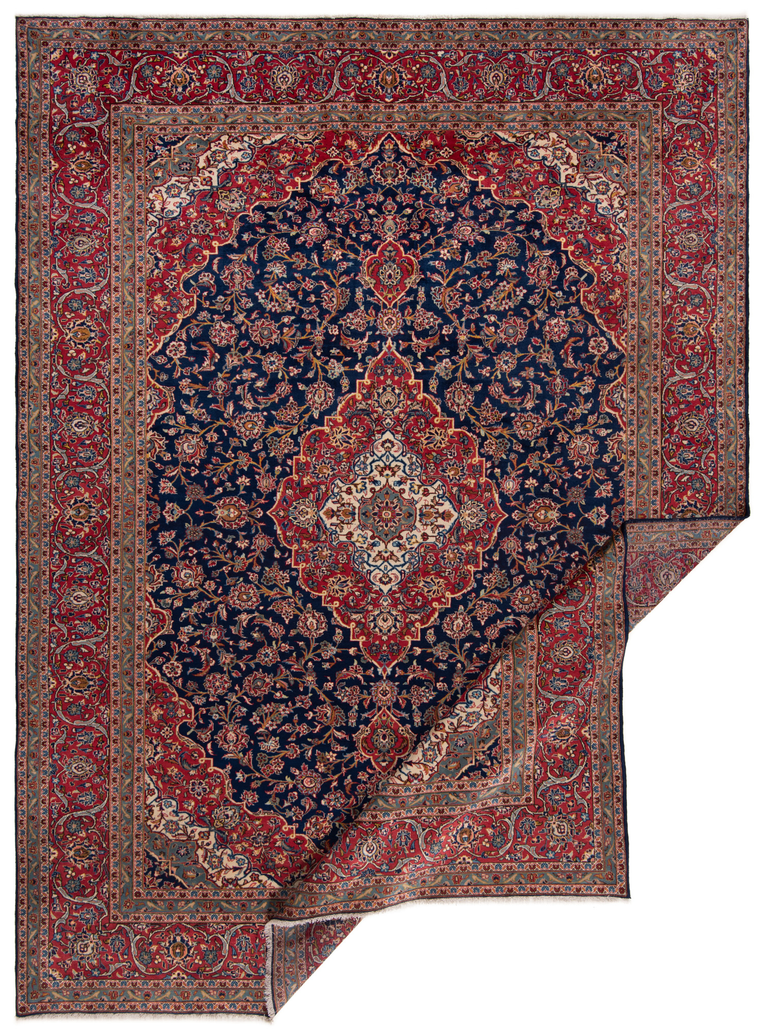 Kashan persisk tæppe