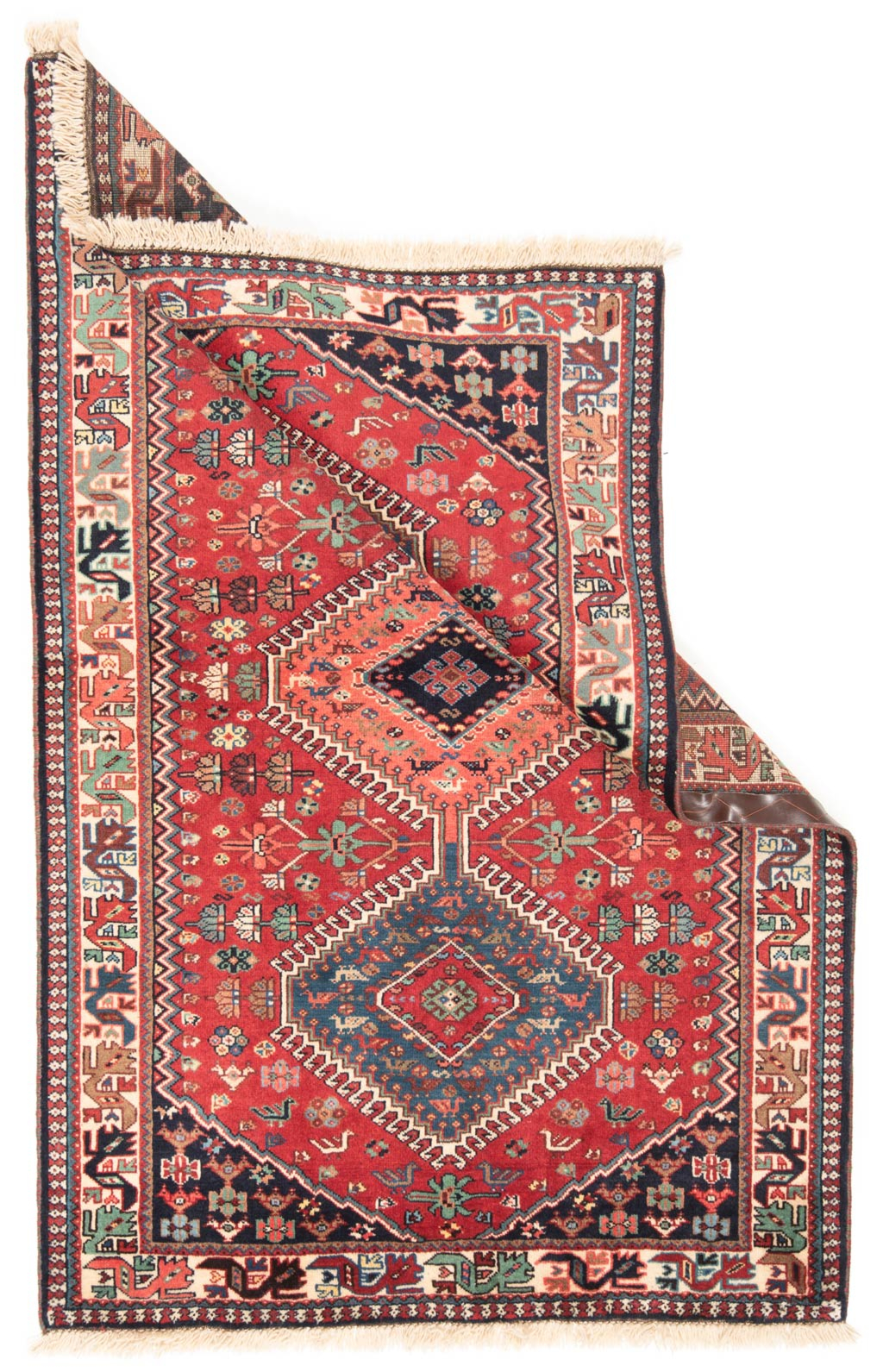 Yalameh Persian Rug Red 160 x 105 cm