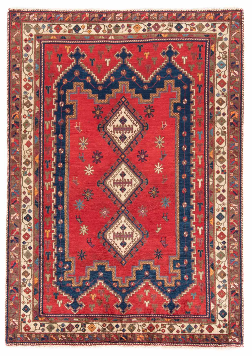 Sirjan Persian Rug Red 197 x 139 cm