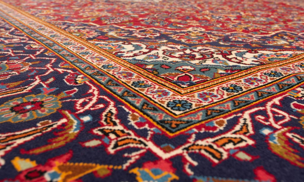 Kashan persisk tæppe