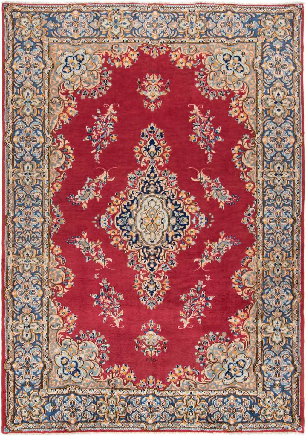 Kerman Persian Rug Red 318 x 223 cm