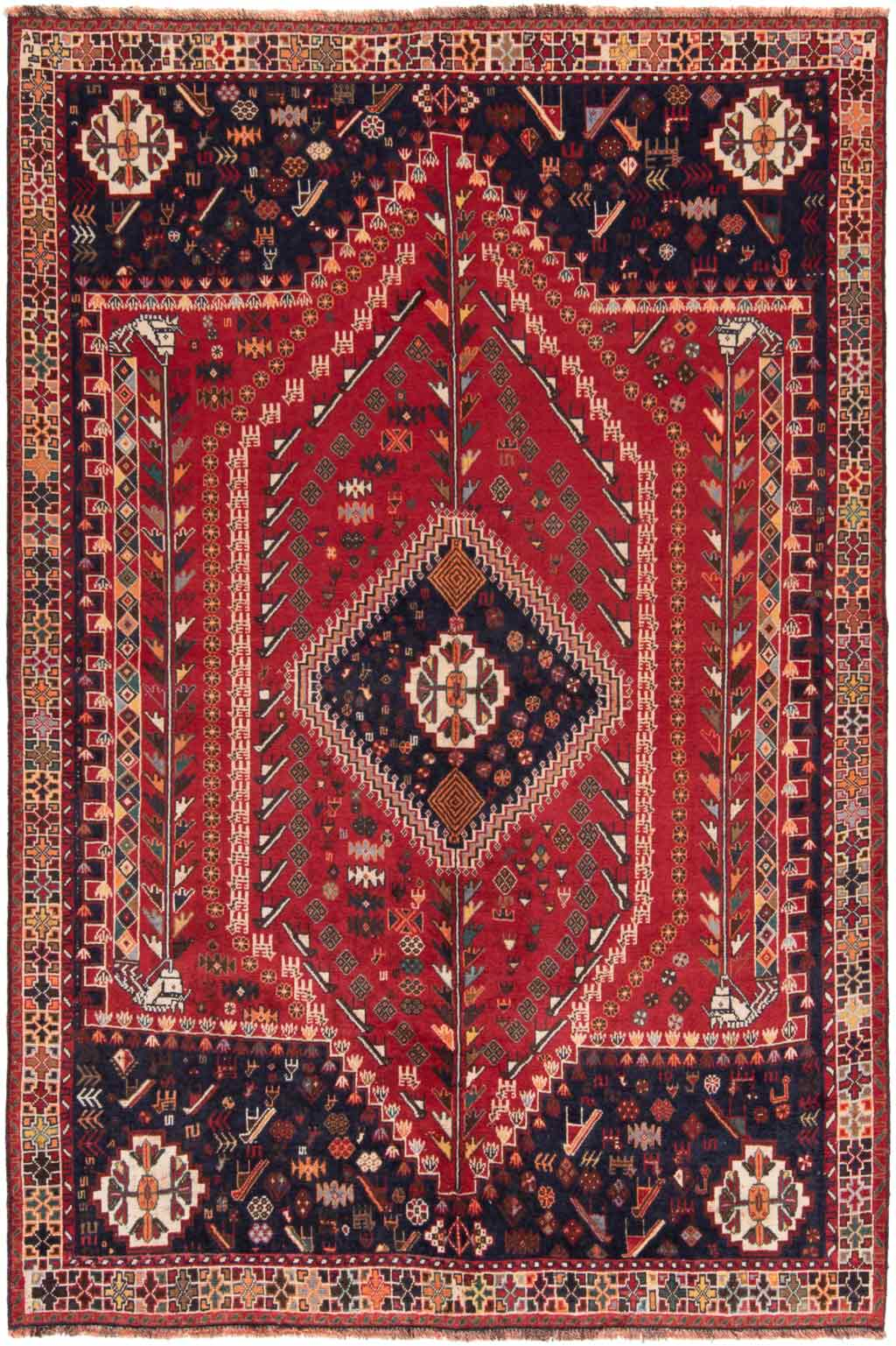 Shiraz persisk tæppe