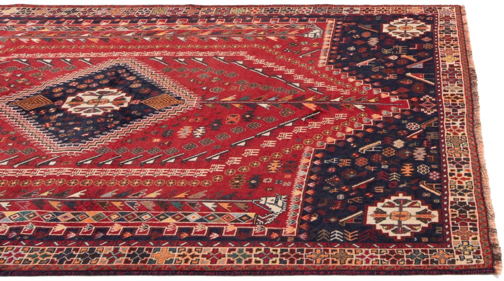 Shiraz persisk tæppe