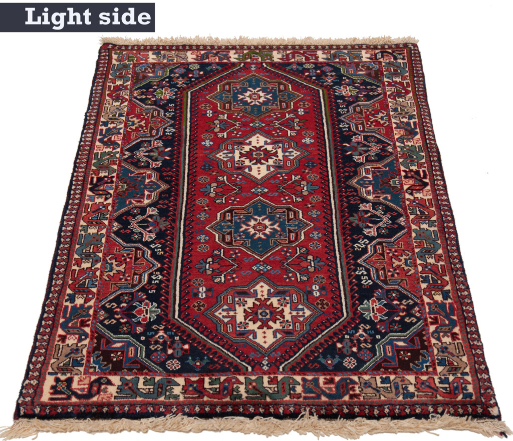 Yalameh Persian Rug Red 120 x 82 cm