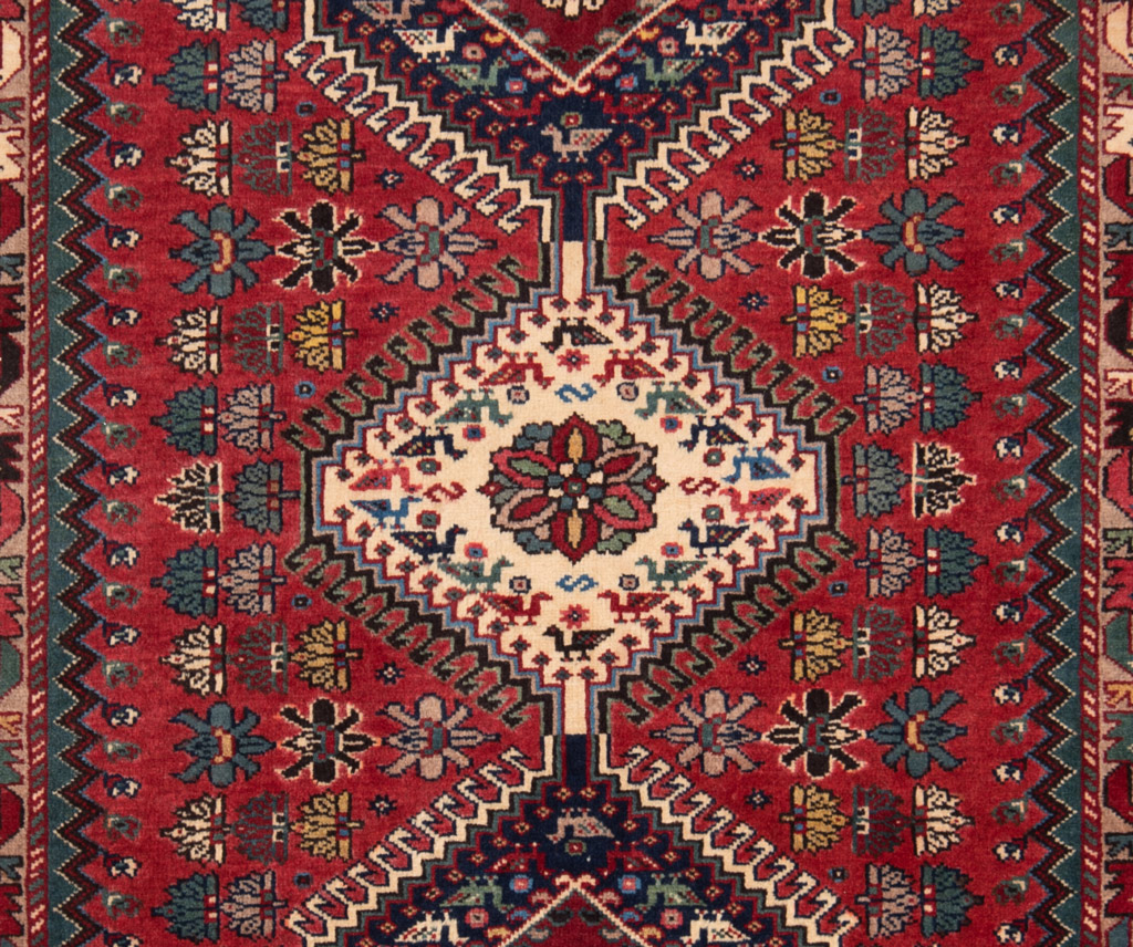Yalameh Persian Rug Red 132 x 84 cm