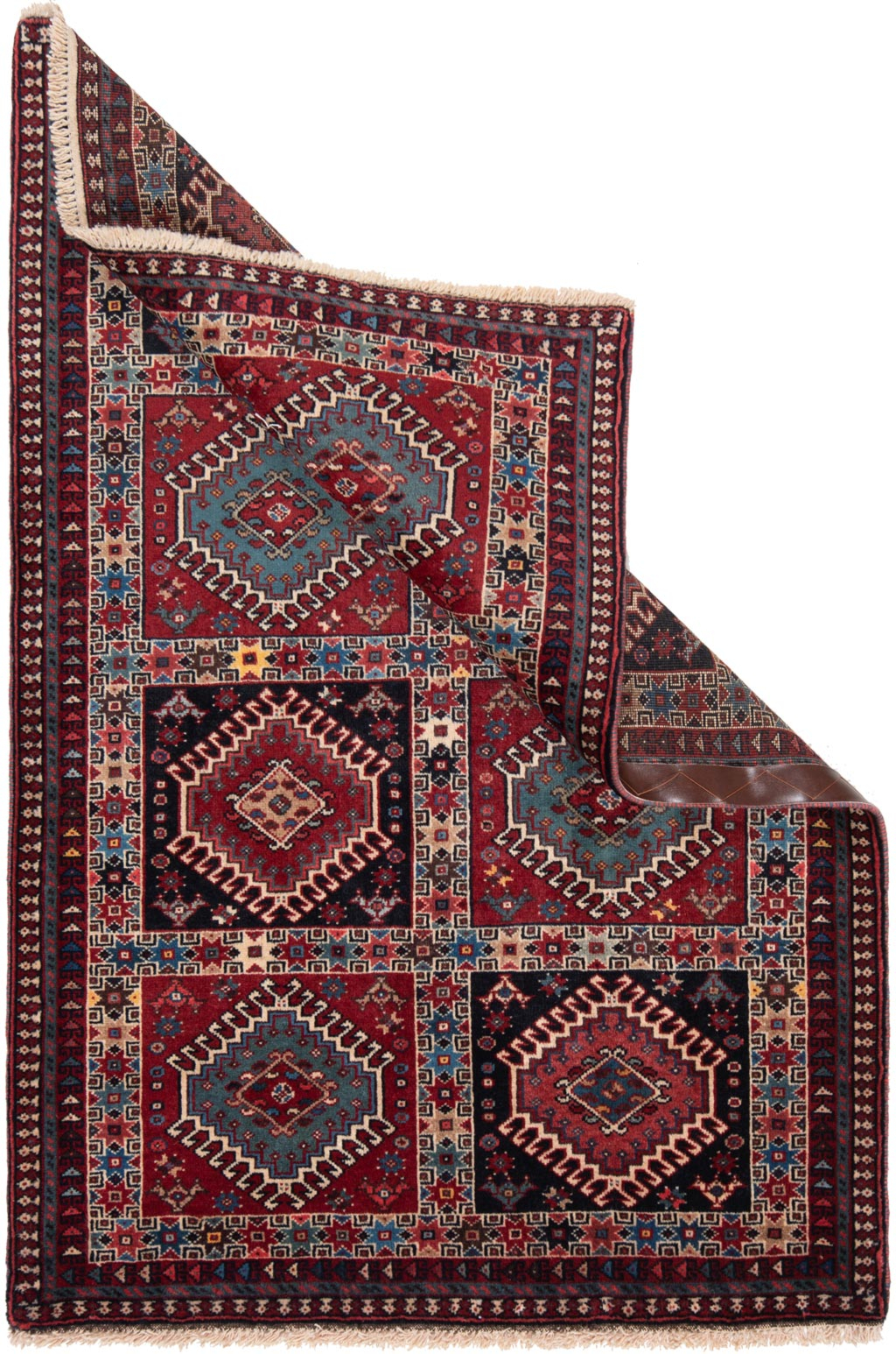 Yalameh Persian Rug Red 128 x 83 cm