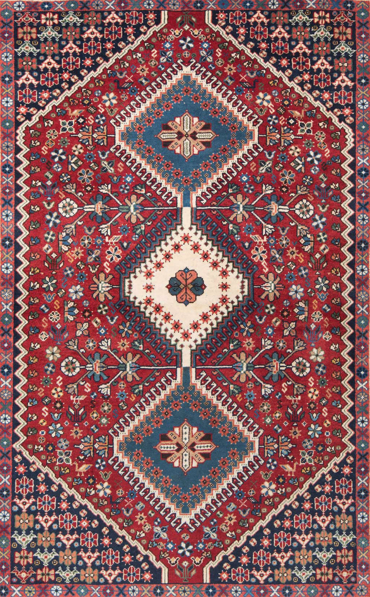 yalameh rug※お値下げ中 Yalameh Persian Rug Multicolor 148 x 104 cm