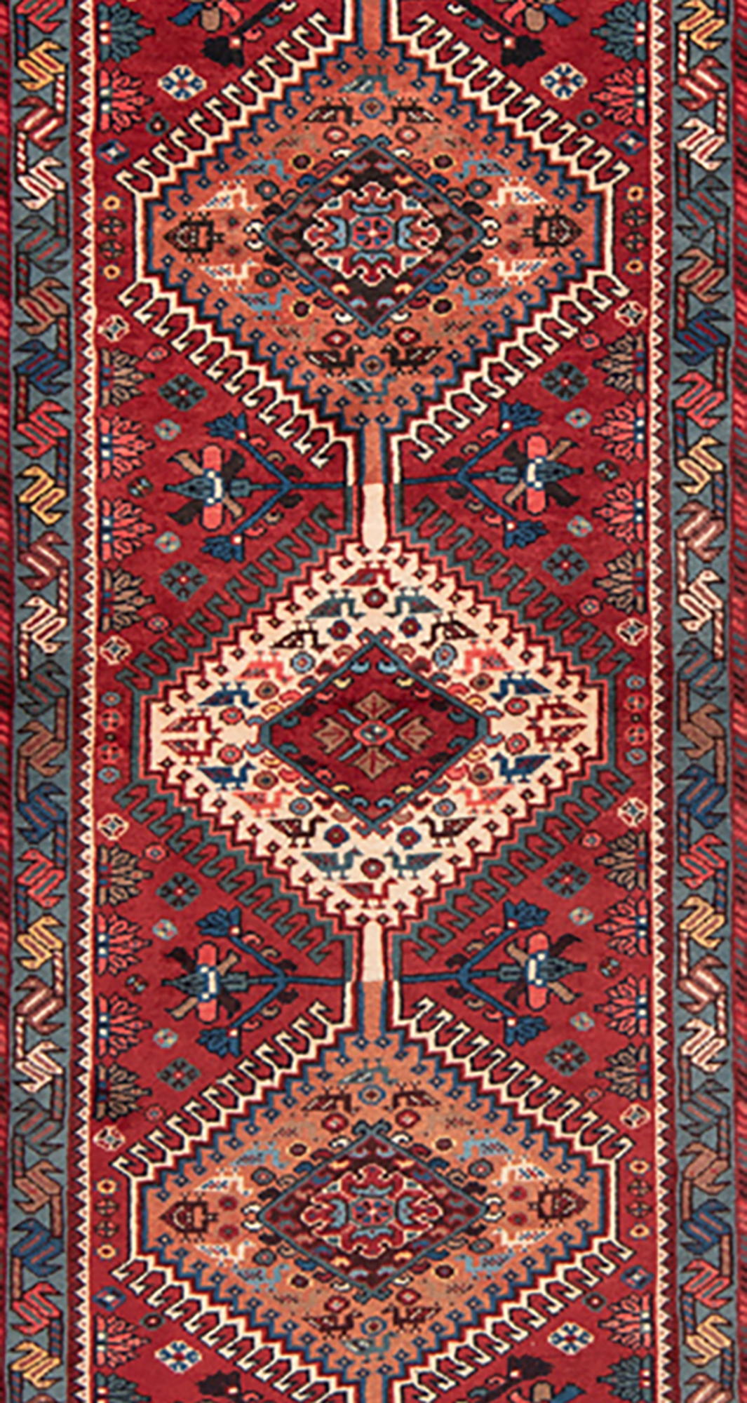 yalameh rug※お値下げ中 Vibrant Yalameh Rug Handmade Tradition Geometric Patterns Wool