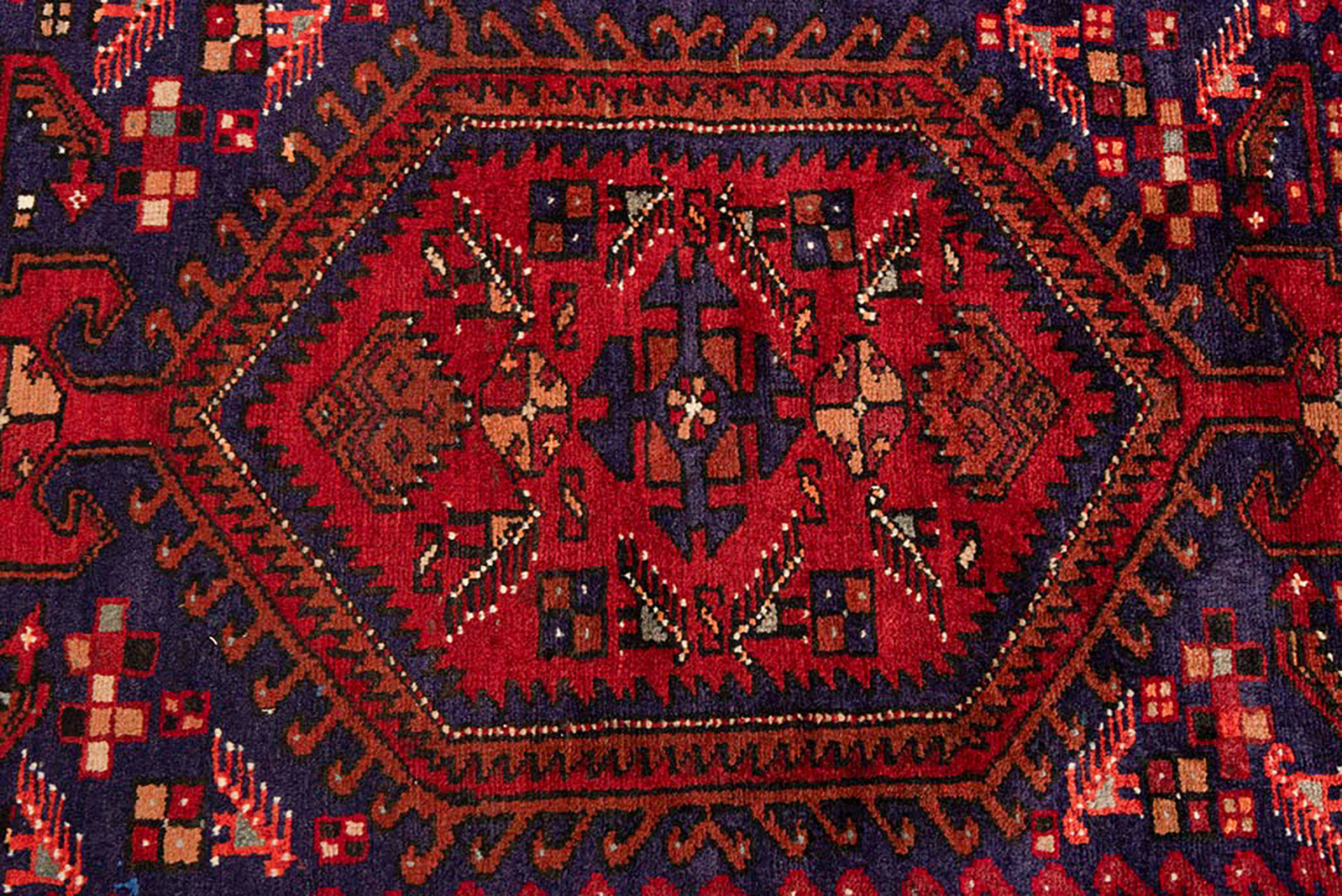 Zanjan Persian Rug Red 216 x 142 cm
