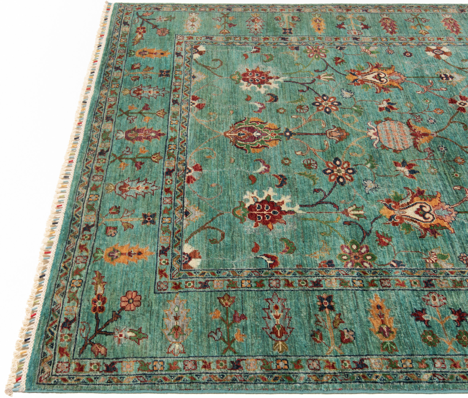 Ziegler Rug Turquoise 248 x 173 cm