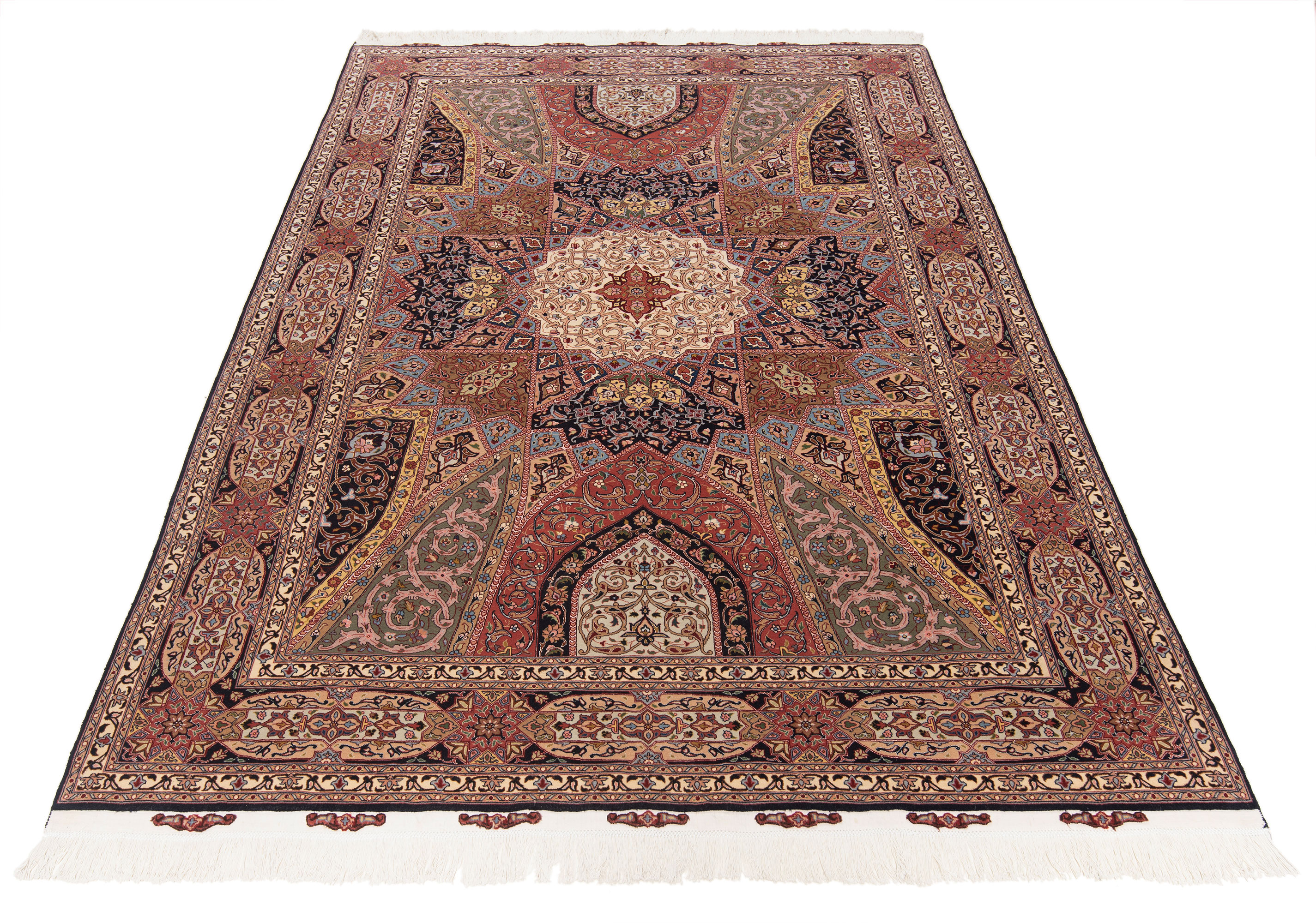 Tabriz Tappeto Persiano, spc005-1350