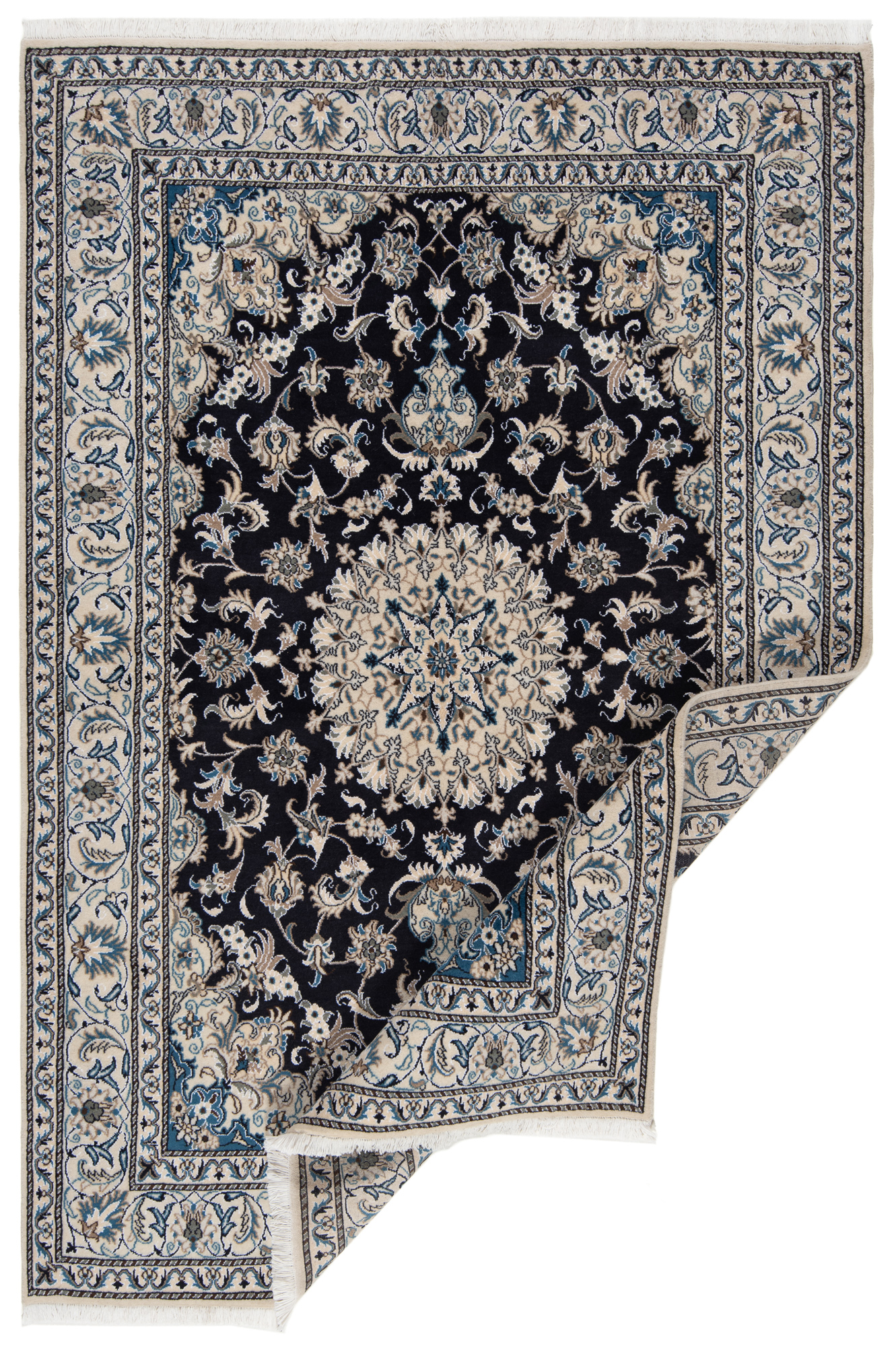 Tapis persan Naïn 300x200 - L'Entrée Deco