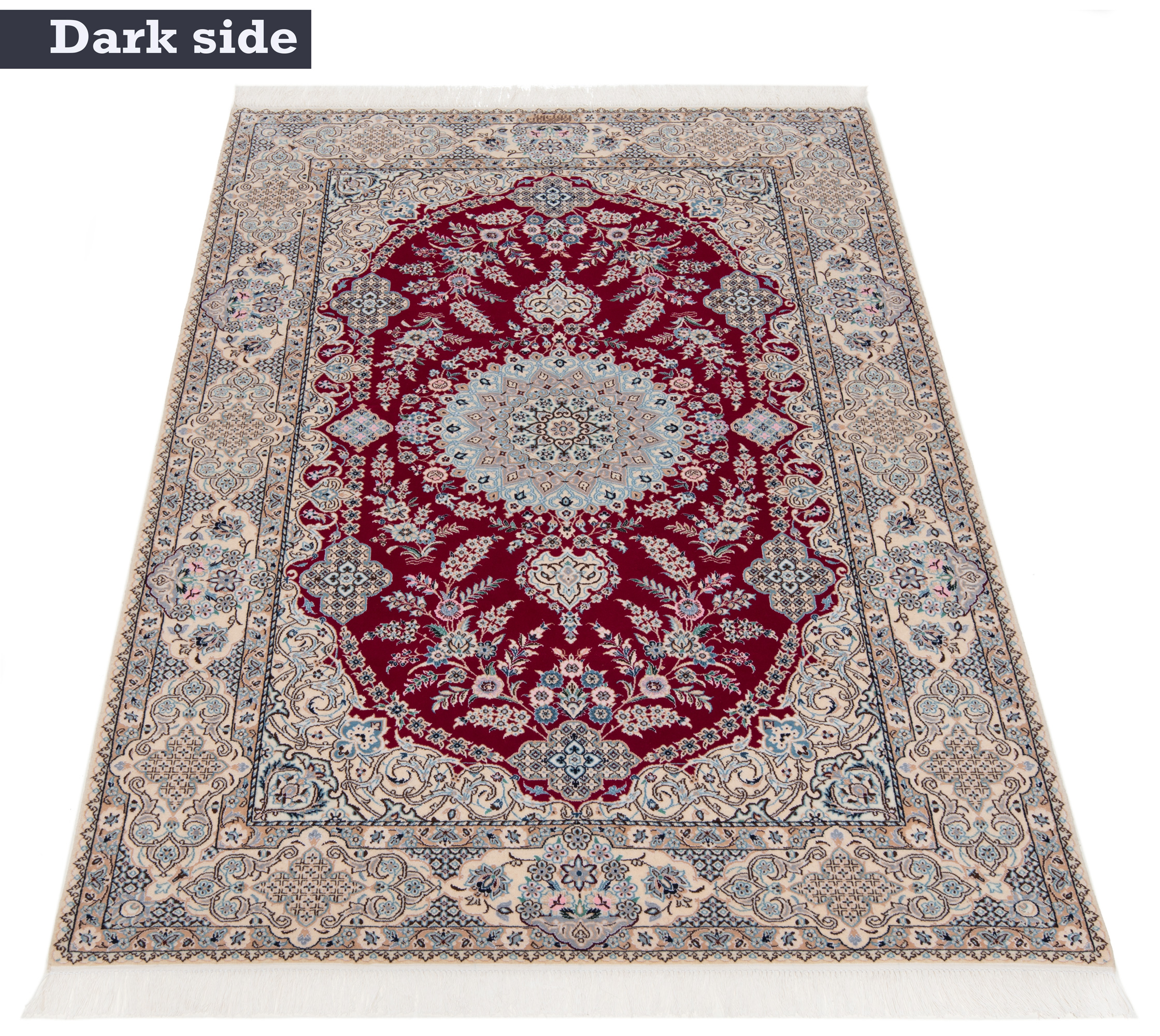 Nain 6La Persian Rug Red 195 x 130 cm