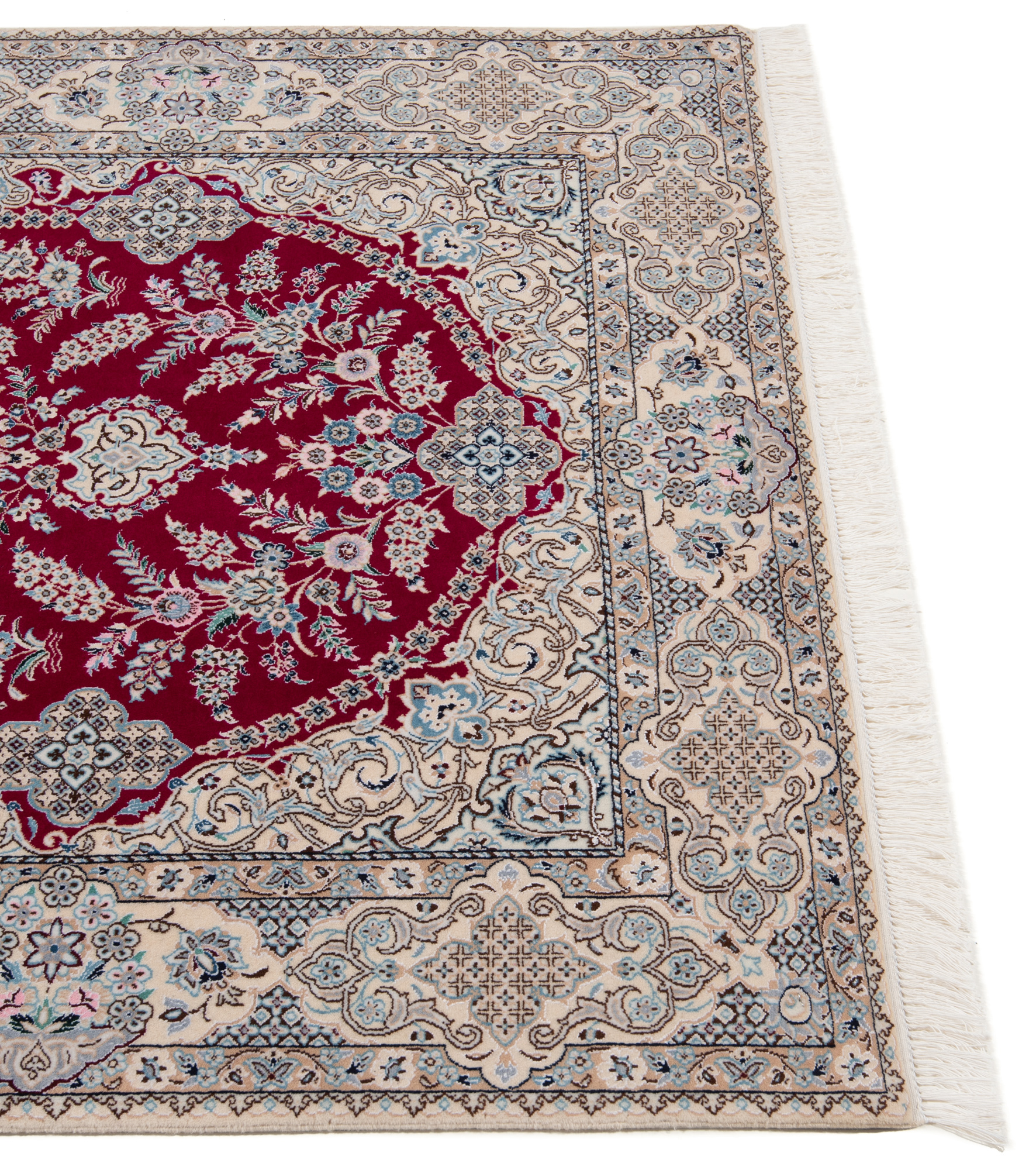 Nain 6La Persian Rug Red 195 x 130 cm
